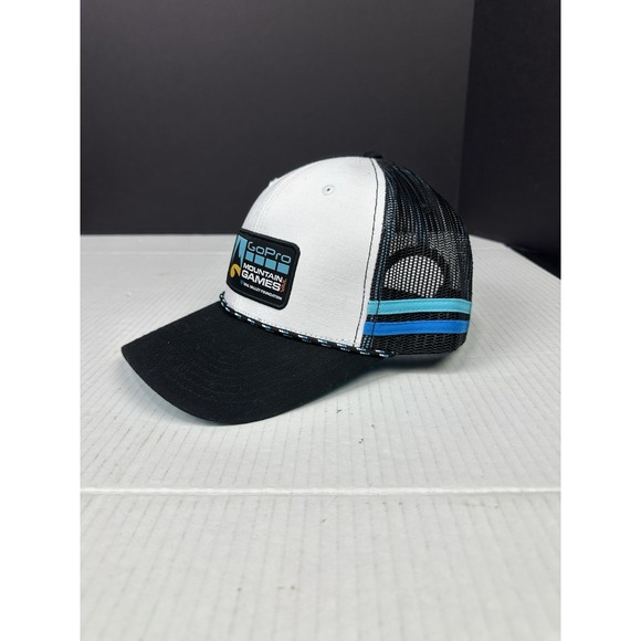 GoPro Mountain Games Vail, CO. SnapBack 2 Stripe Trucker Patch Hat - Picture 3 of 6
